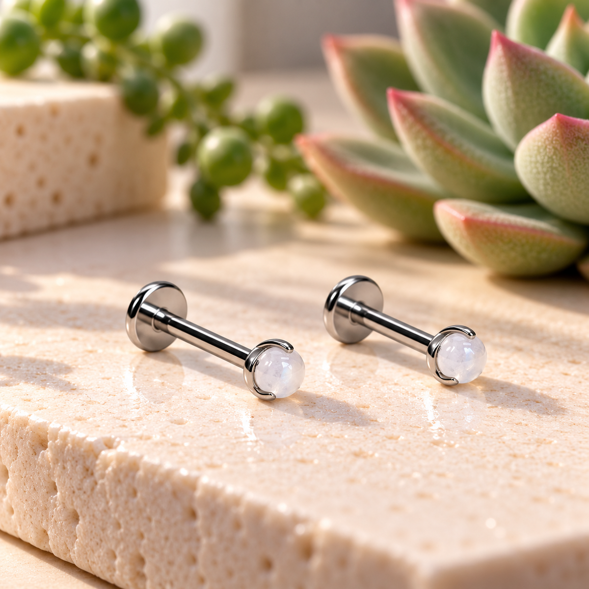 *Rose Quartz Prong Set Attachment