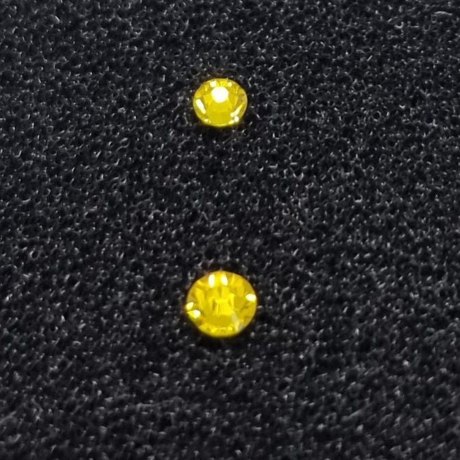 Yellow Crystal Tooth Gems