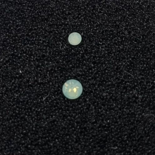 Blue Pearl Crystal Tooth Gems