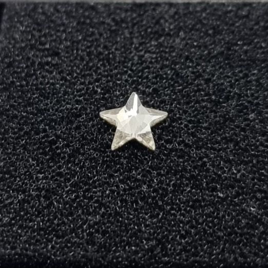 Clear Star Crystal Tooth Gem