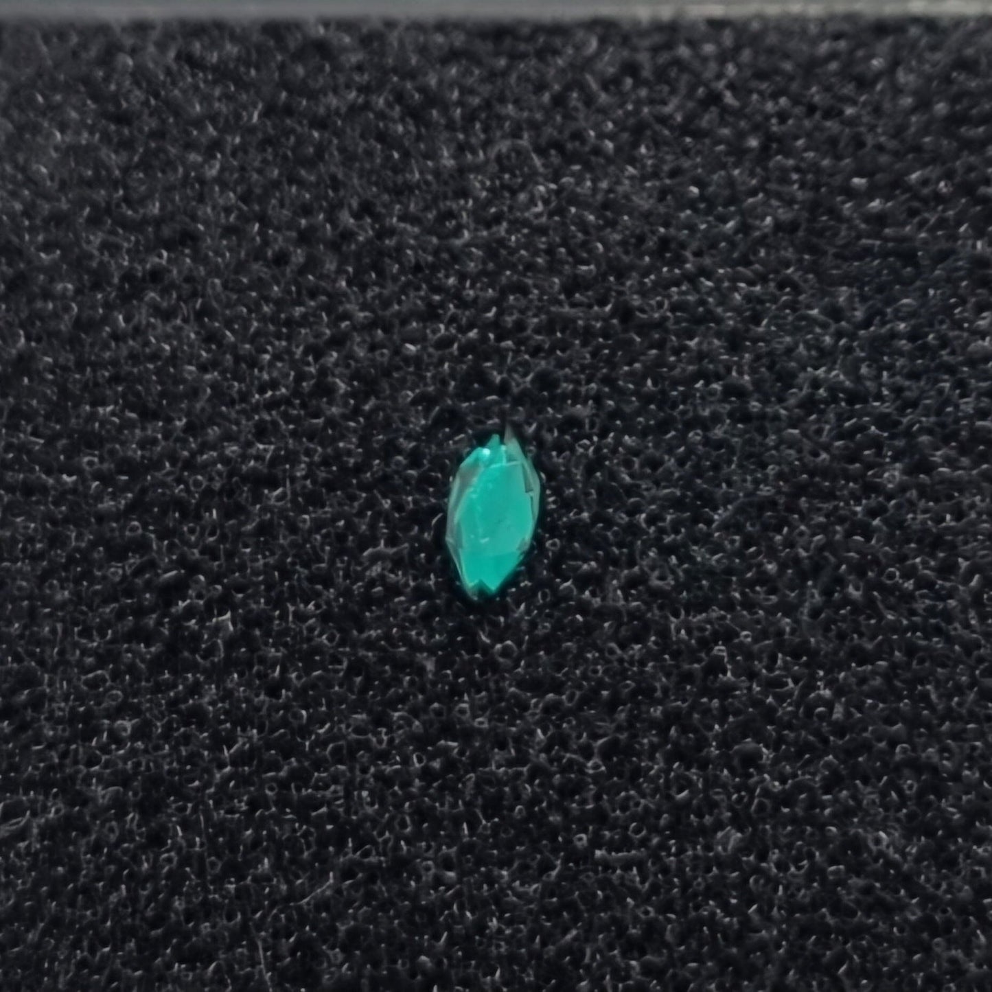 Emerald Green Marquise Tooth Gem