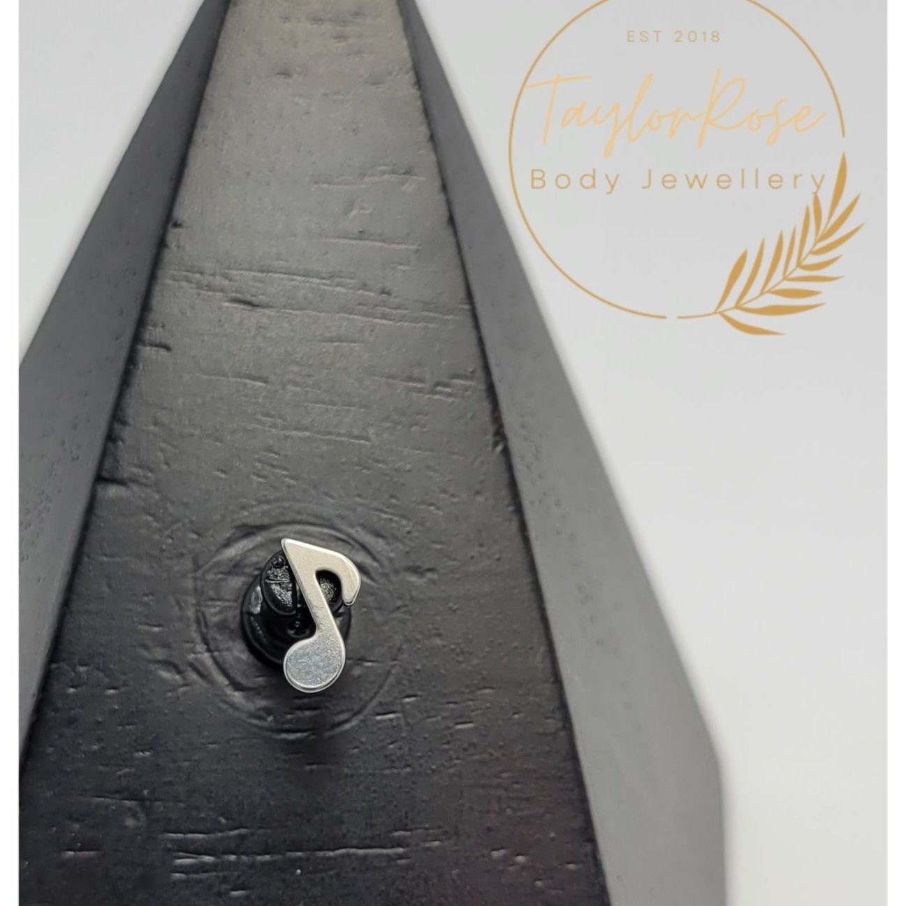 Classic Titanium Music Note