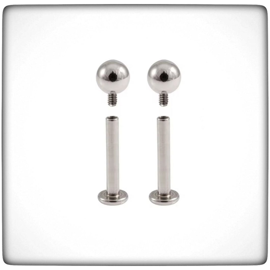 *Titanium Ball Labret