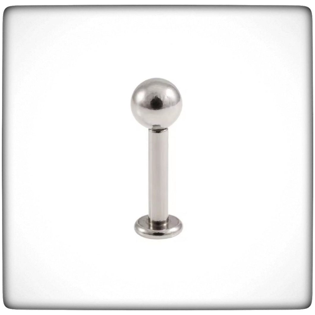 *Titanium Ball Labret