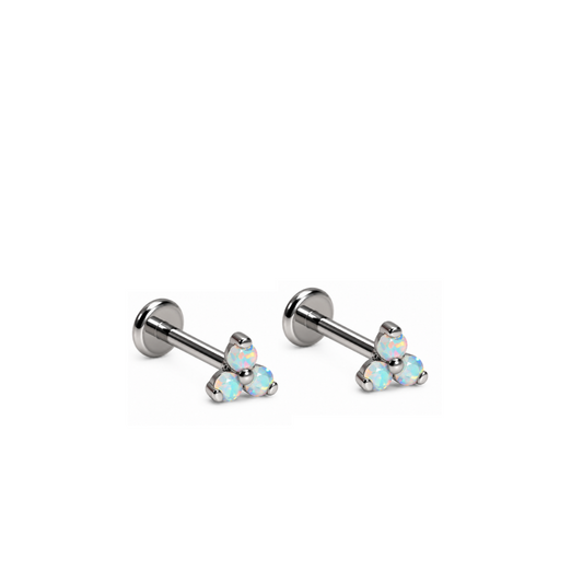 *Trio snow Opal Cubic Zirconia Attachment