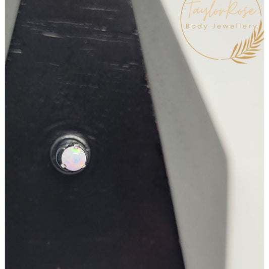Snow Opal Prong Set Attachment 3mm
