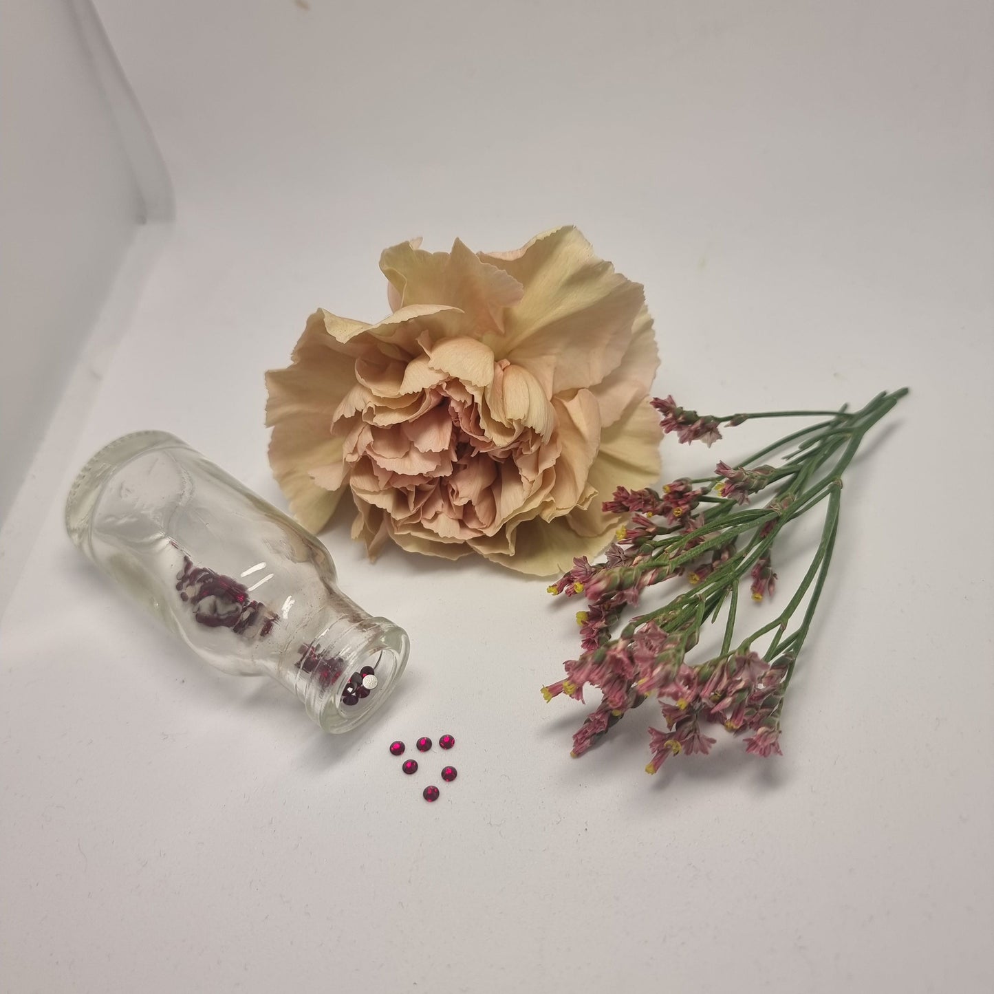 Red Crystal Tooth Gems