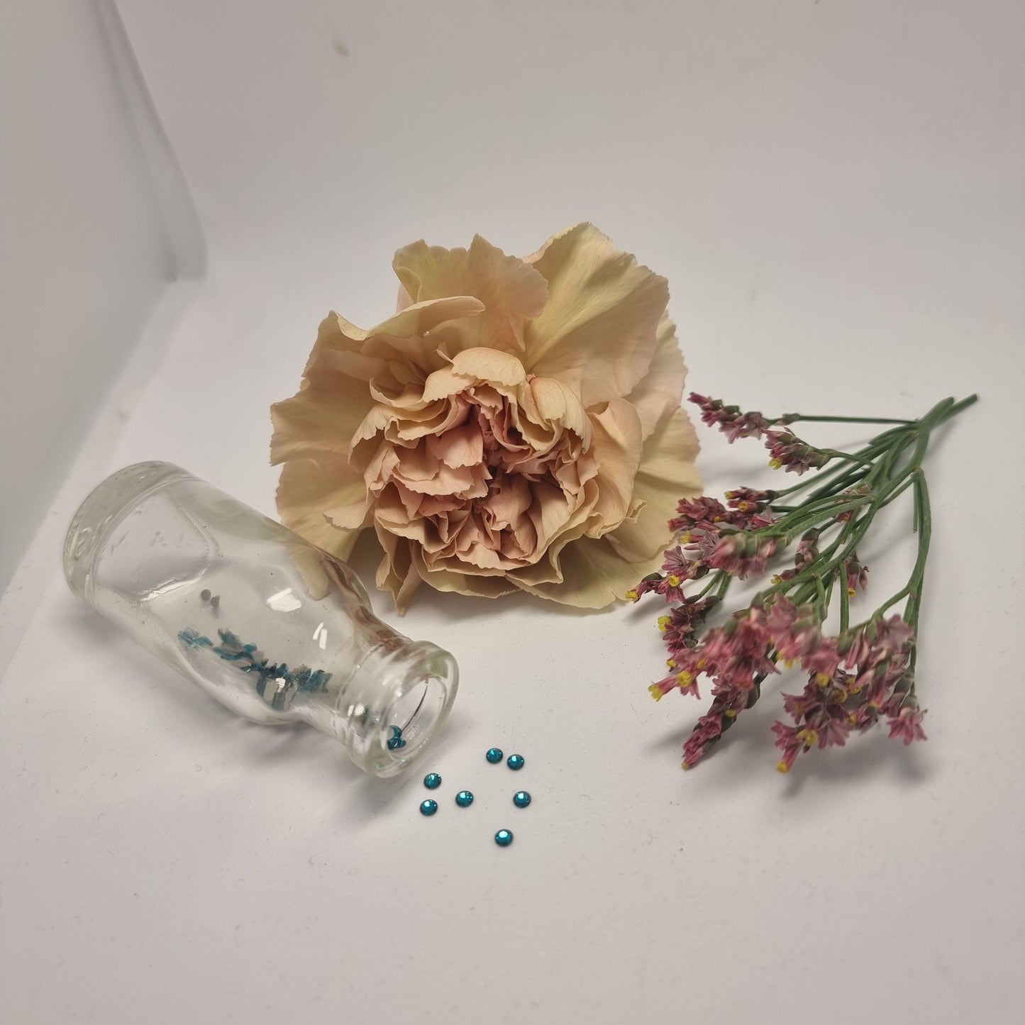 Teal Crystal Tooth Gems