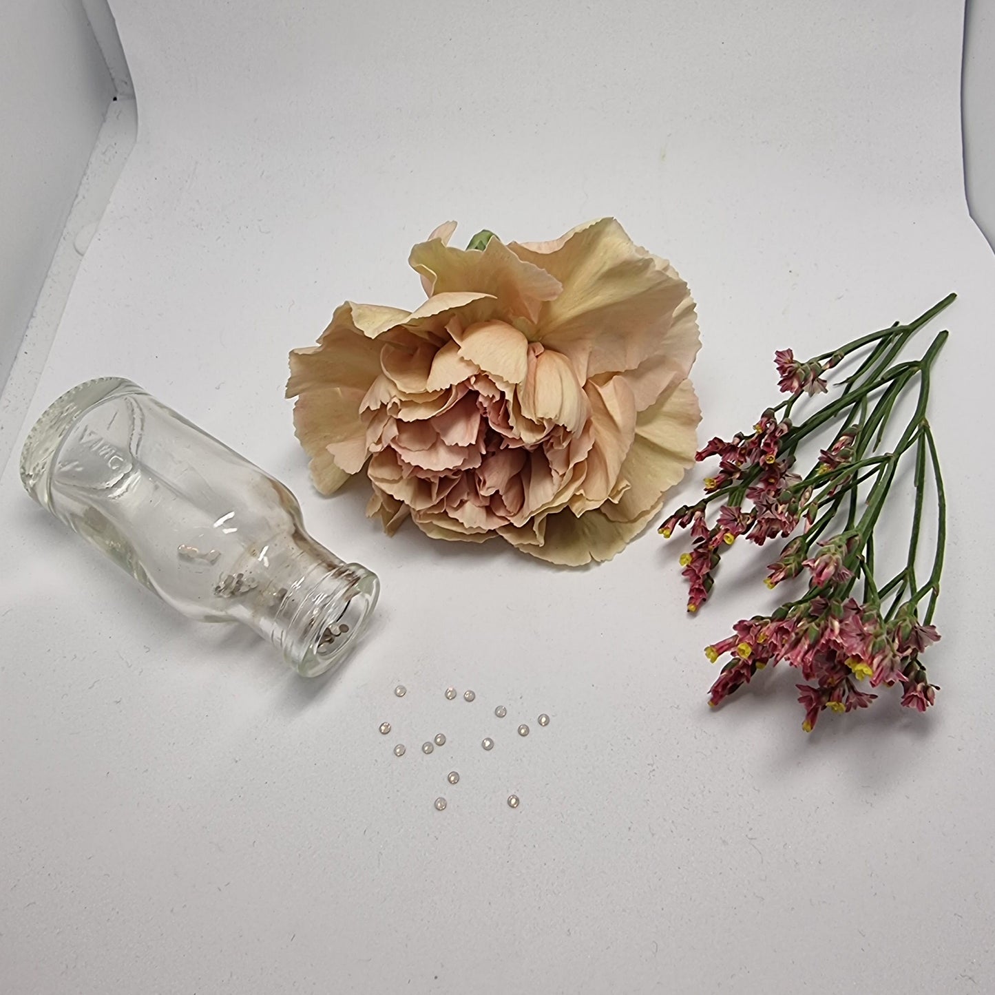 White Pearl Crystal Tooth Gems