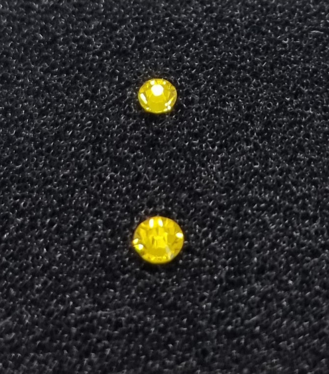 Yellow Crystal Tooth Gems