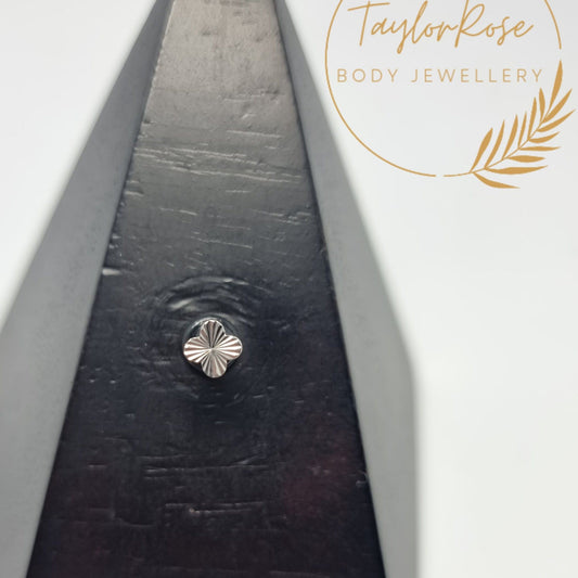 Classic Titanium Etched Clover