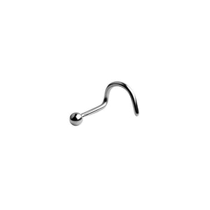*Classic Ball Titanium Nostril Screw Stud