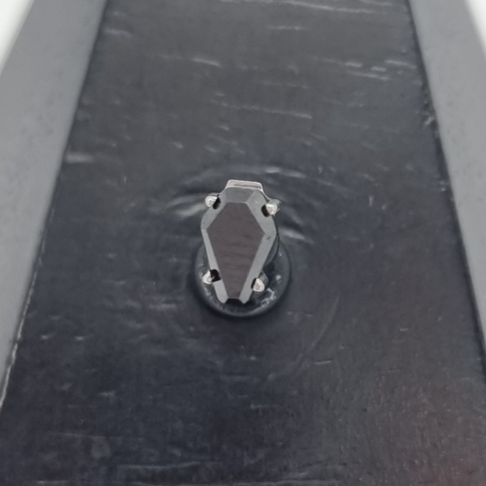 Black Crystal Coffin
