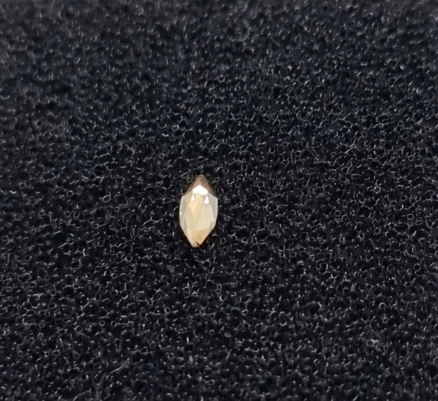 Champagne Marquise Tooth Gem