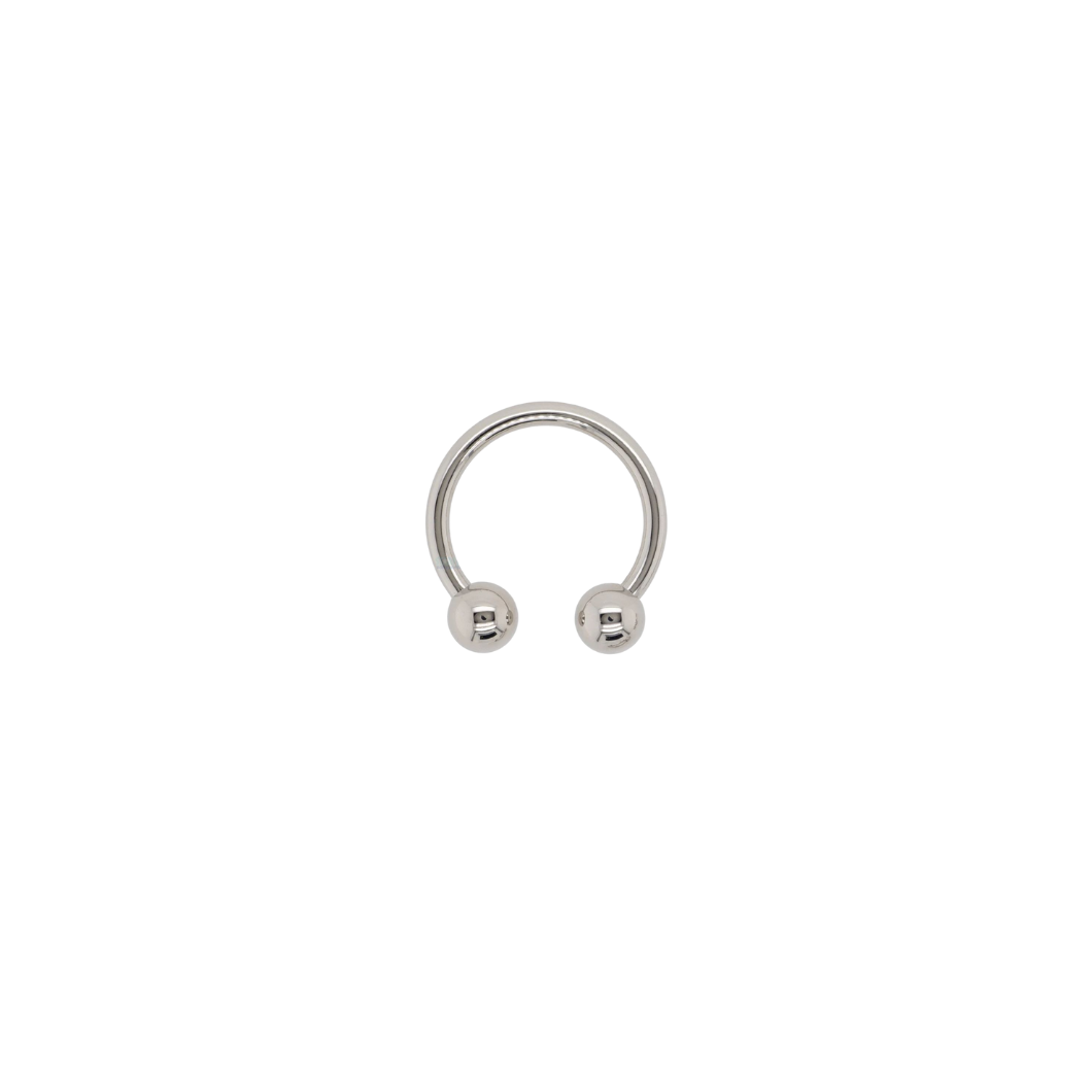 Classic Ball Titanium Circular Barbell.