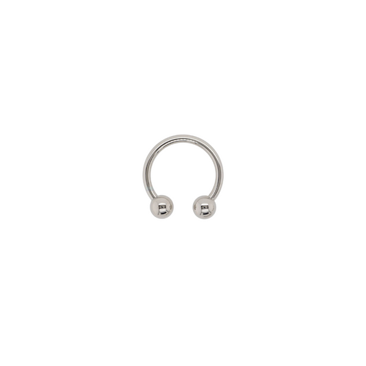 Classic Ball Titanium Circular Barbell.
