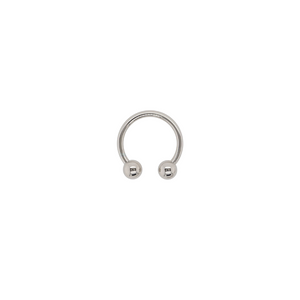 Classic Ball Titanium Circular Barbell.