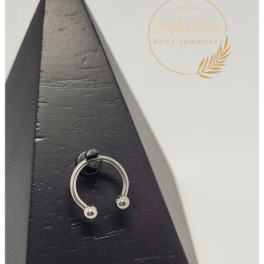 Classic Ball Titanium Circular Barbell 1.6mm