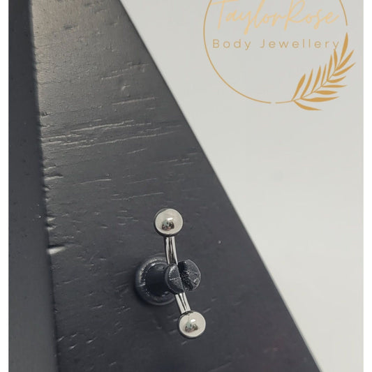 Classic Ball Titanium Curved Barbell