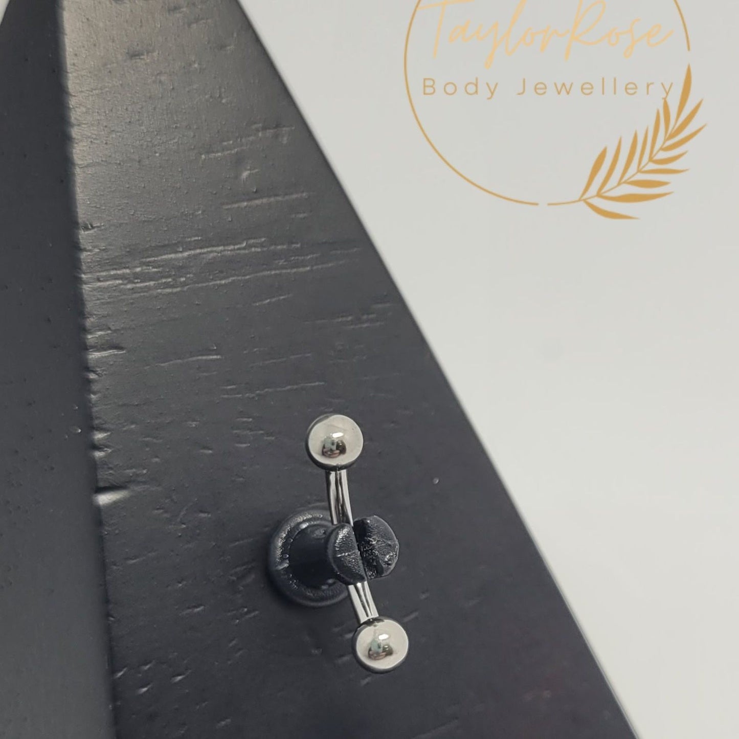 Classic Ball Titanium Curved Barbell.