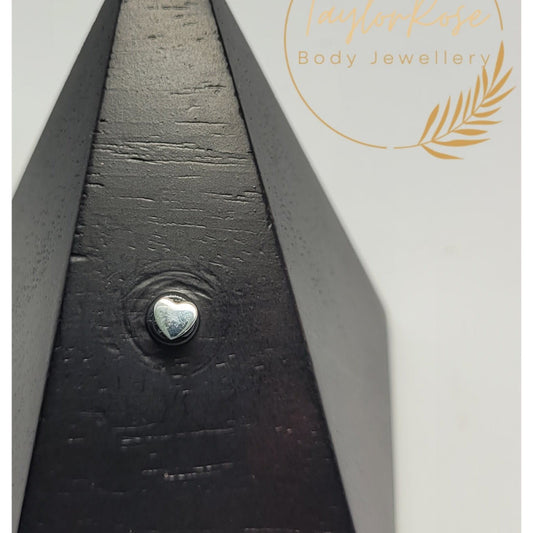 Classic Titanium Heart