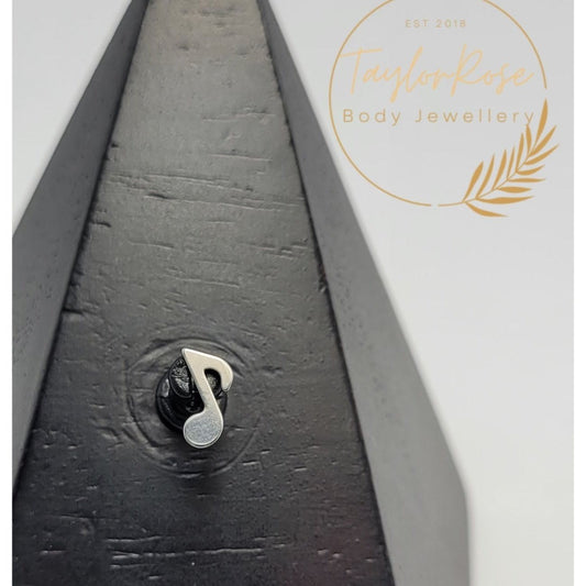 Classic Titanium Music Note