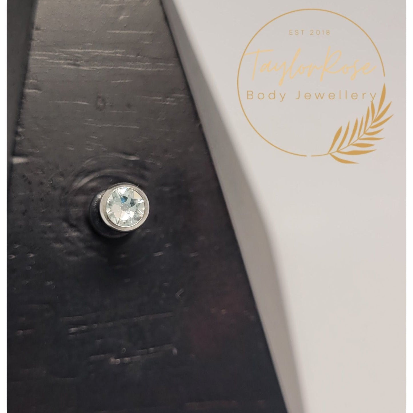 *Swarovski Clear Flat Attachment